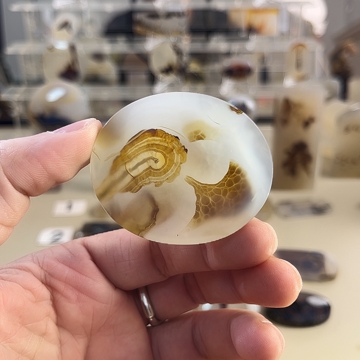 玛瑙/玉髓吊坠(不含链)未镶嵌