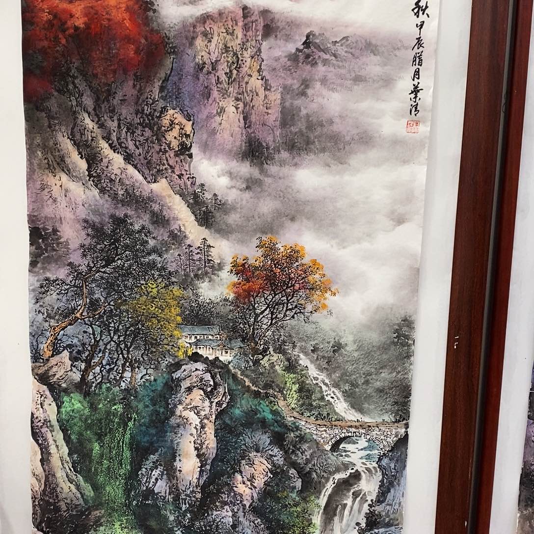 国画颇有点可爱哈啊这不是