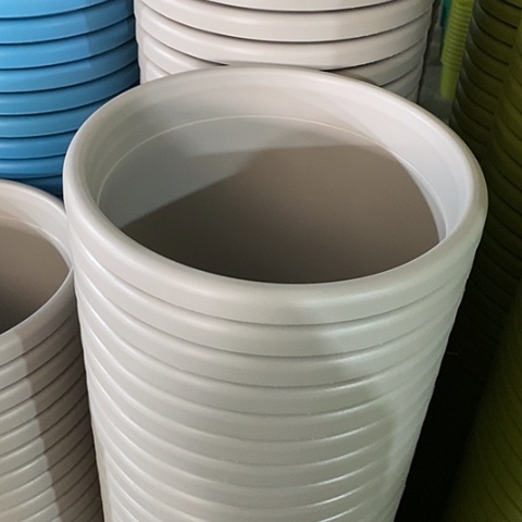 树脂四季4号灰白无托8个