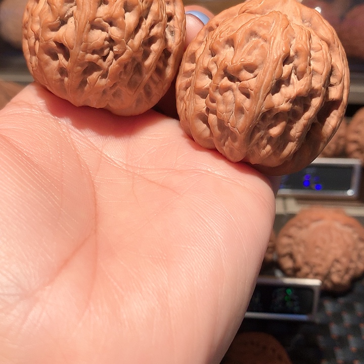 ?*你文玩核桃把件红锦鲤