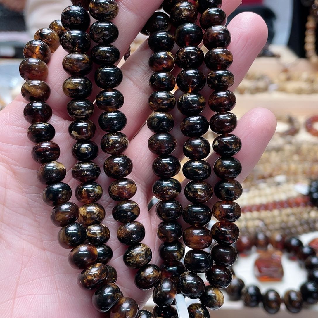 琥珀裸石未镶嵌九11113