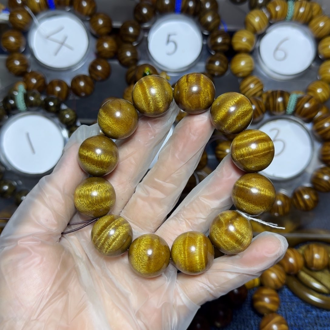 金丝楠手串/手链金丝楠木2.0