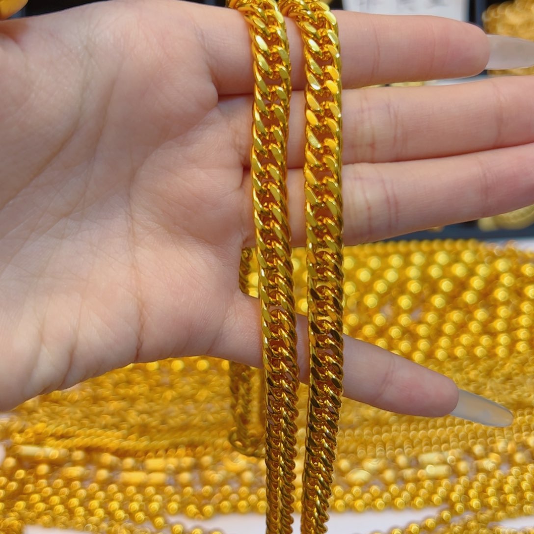 无合金中号老板项链