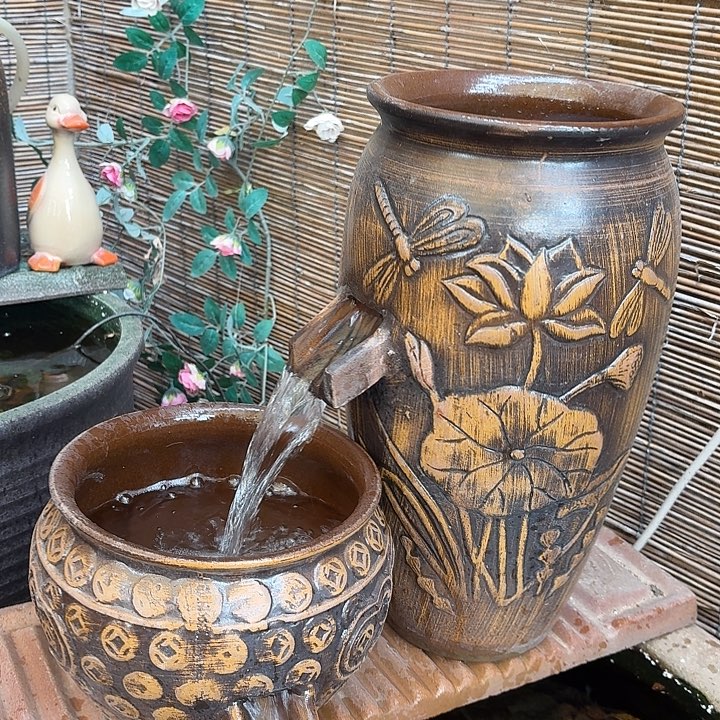 粗陶口径19/39，20/16➕15W水泵➕水管