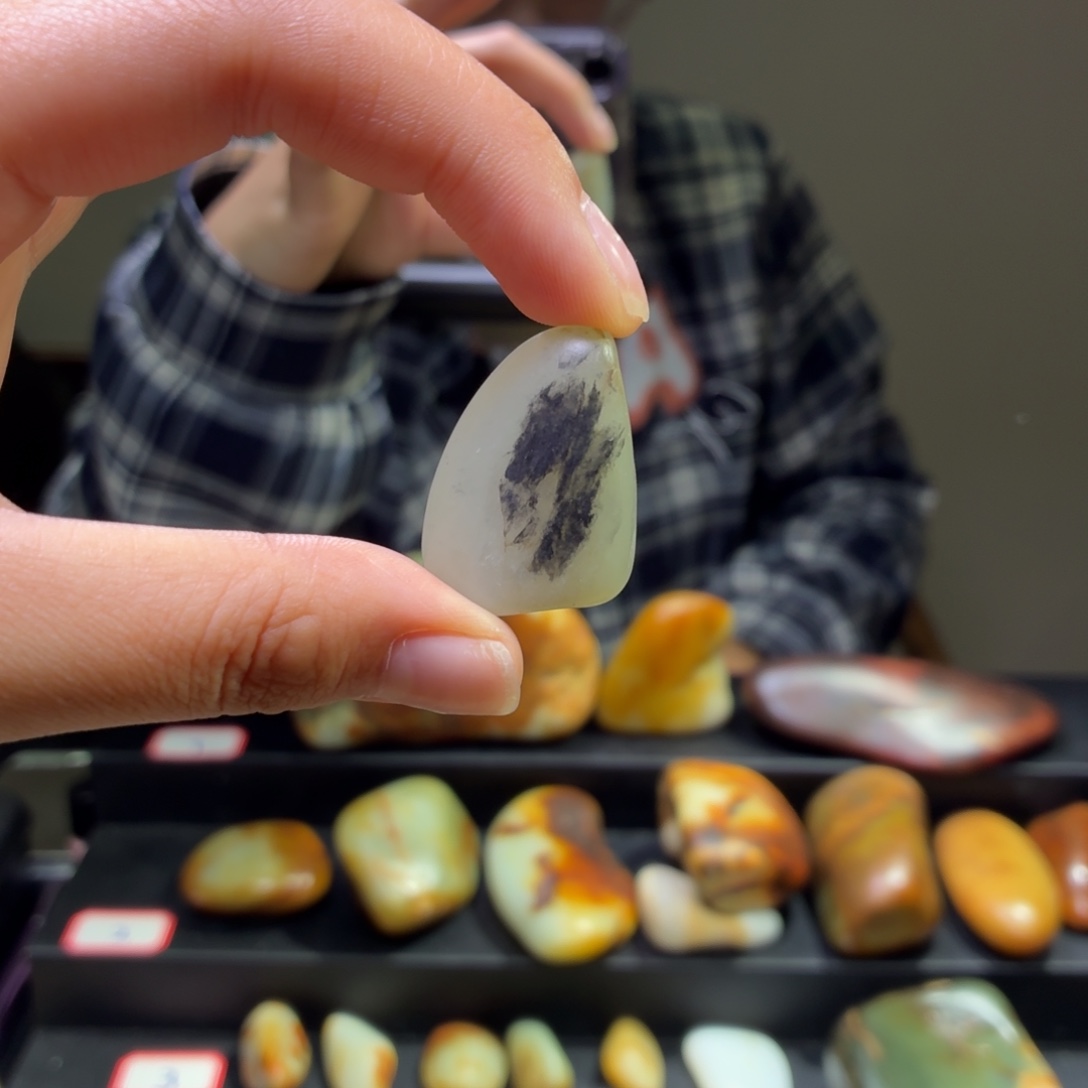 和田玉未镶嵌挂件15