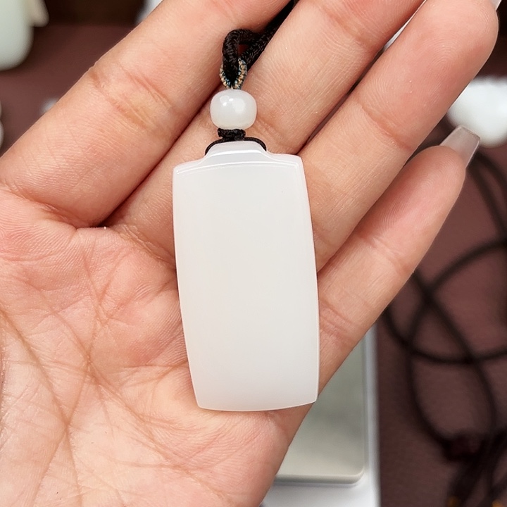 和田玉颈饰未镶嵌.****✨