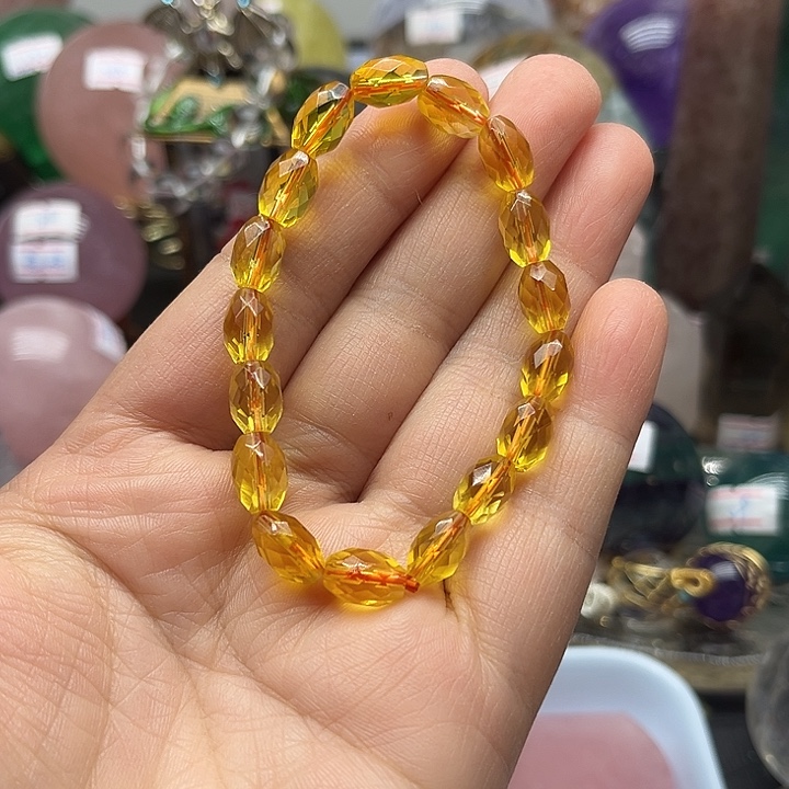 水晶珠宝半成品未镶嵌12克手串
