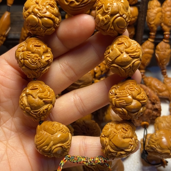 【闪购商品】橄榄核手串/手链八方财神