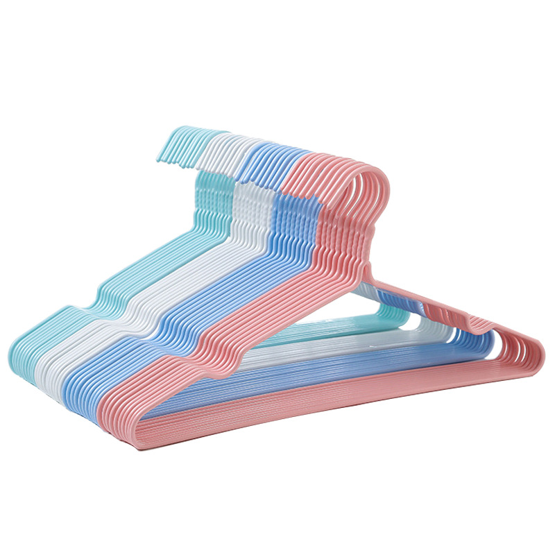 挂钩衣架多功能吊带浸粉浸塑成人加粗衣服架子服装店家用无痕衣挂
