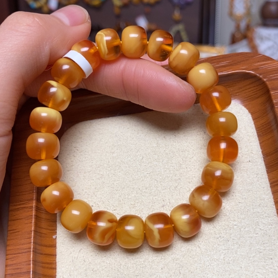 【闪购商品】手链蜜蜡未镶嵌手串