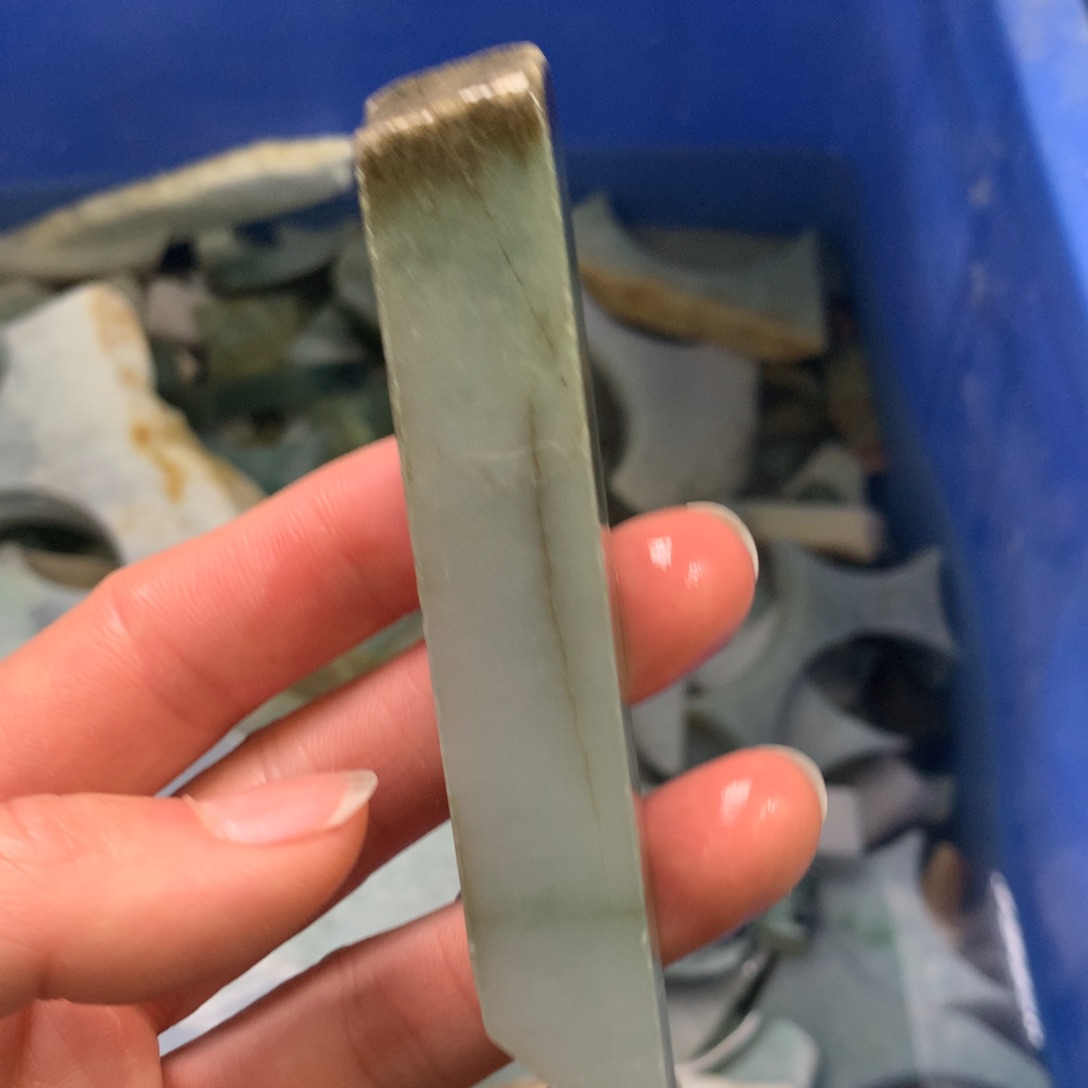 翡翠裸石翡翠边角料