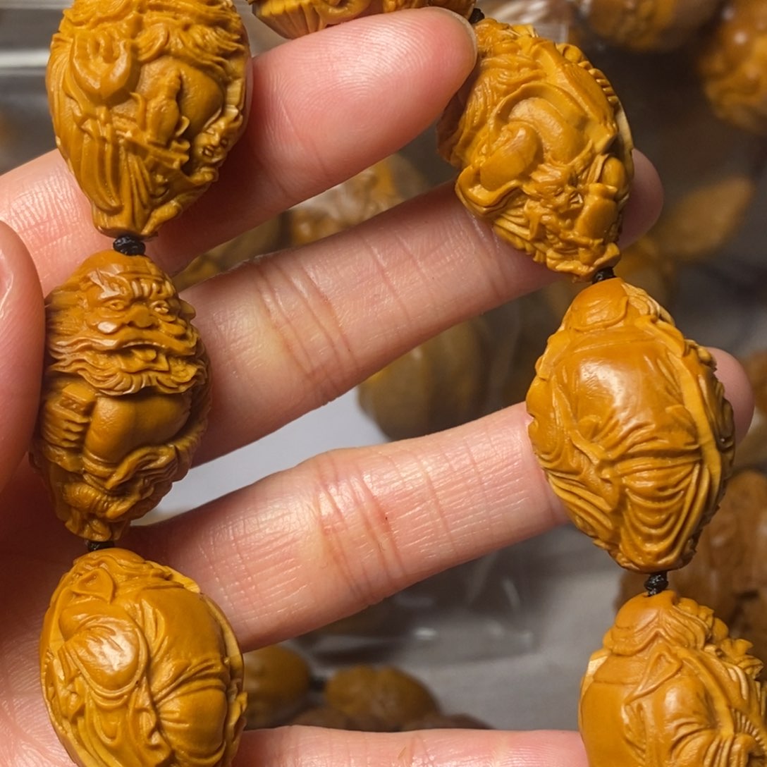 橄榄核手串/手链钟馗戏鬼