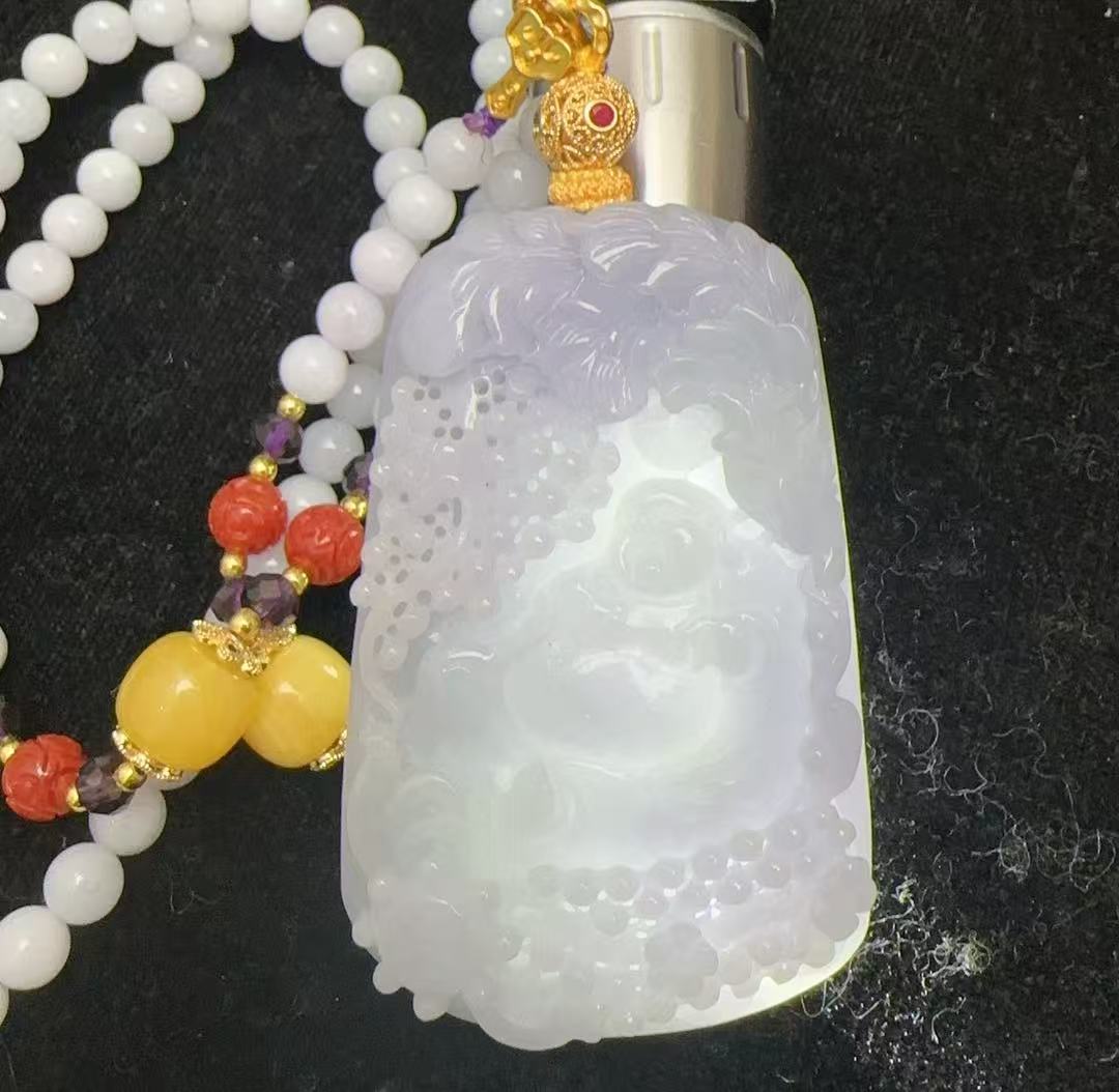 天然缅甸翡翠吊坠1939