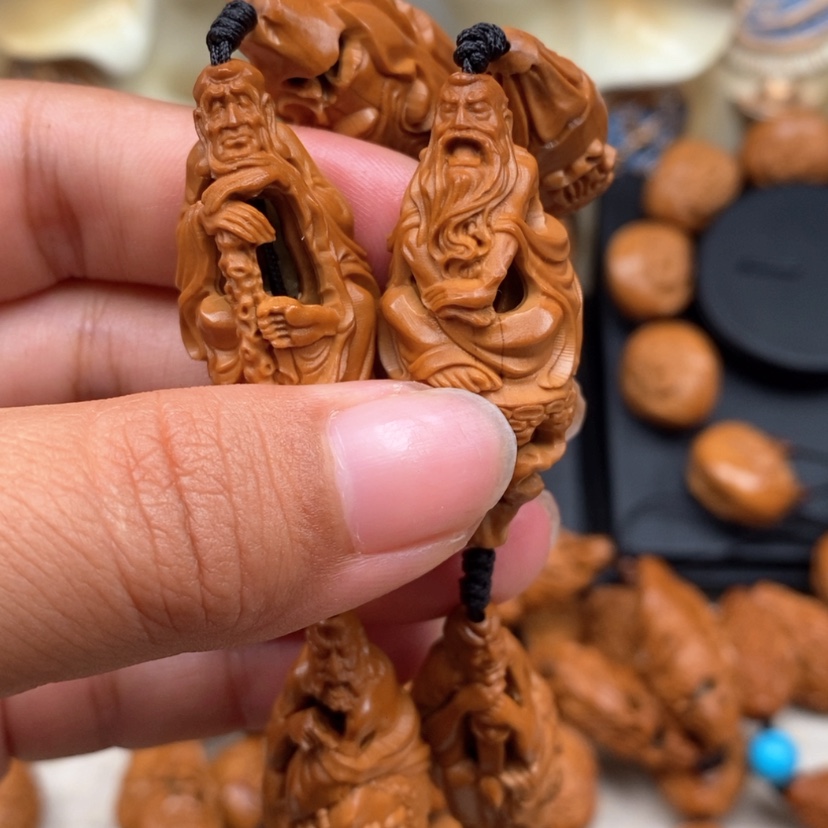 【闪购商品】橄榄核手串橄榄手工雕刻工艺