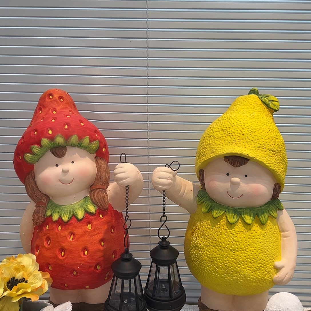 花园摆件红红火火