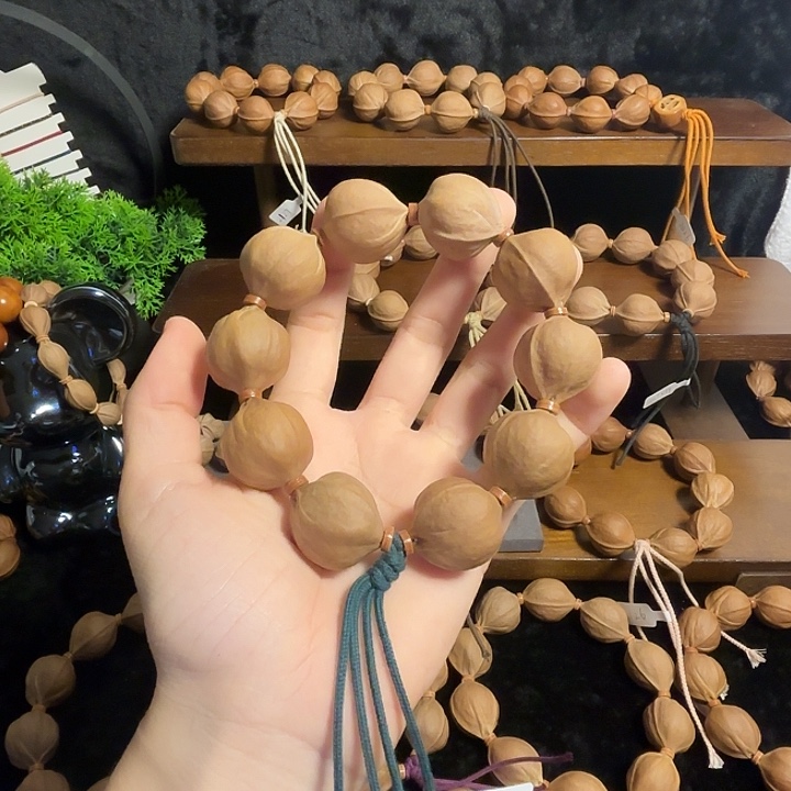 是***兽橄榄核手串/手链2325六六铁核