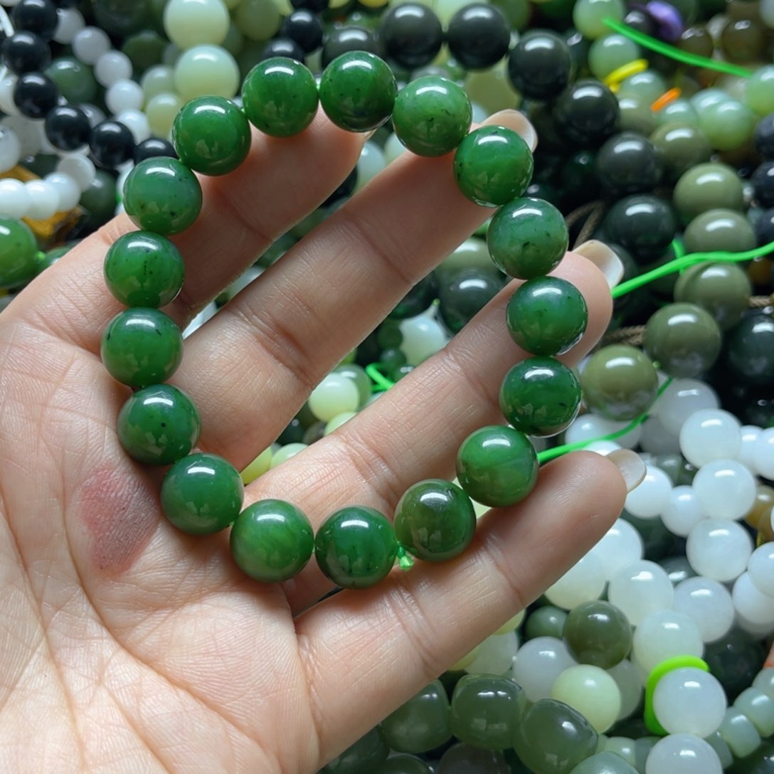 和田玉手链未镶嵌