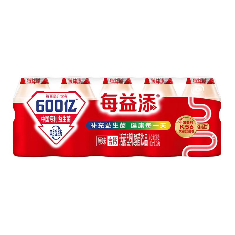 （4排）伊利每益添乳酸菌100ml