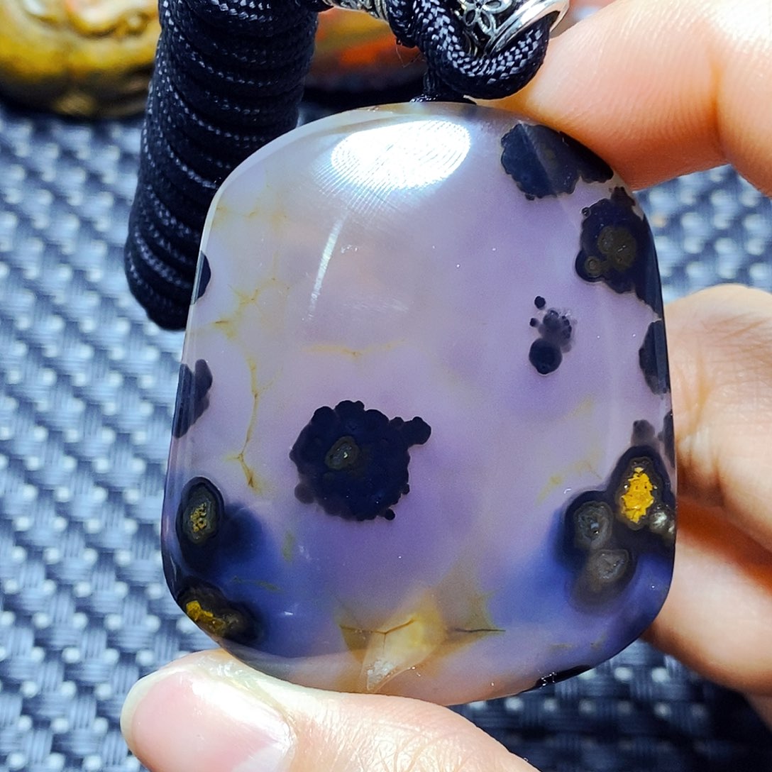 未镶嵌颈饰玛瑙/玉髓谢*明