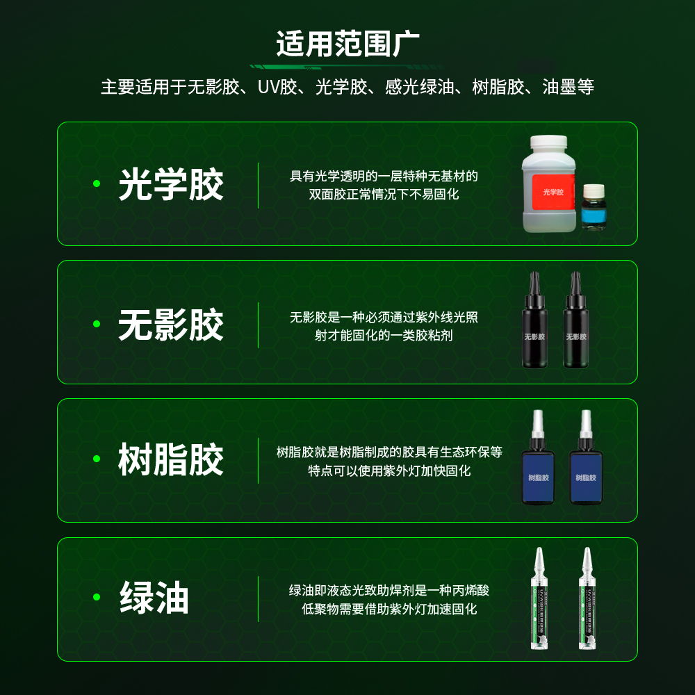 维修侠UV395紫光固化灯快速UV胶水绿油主板保油漆无影胶光固化灯