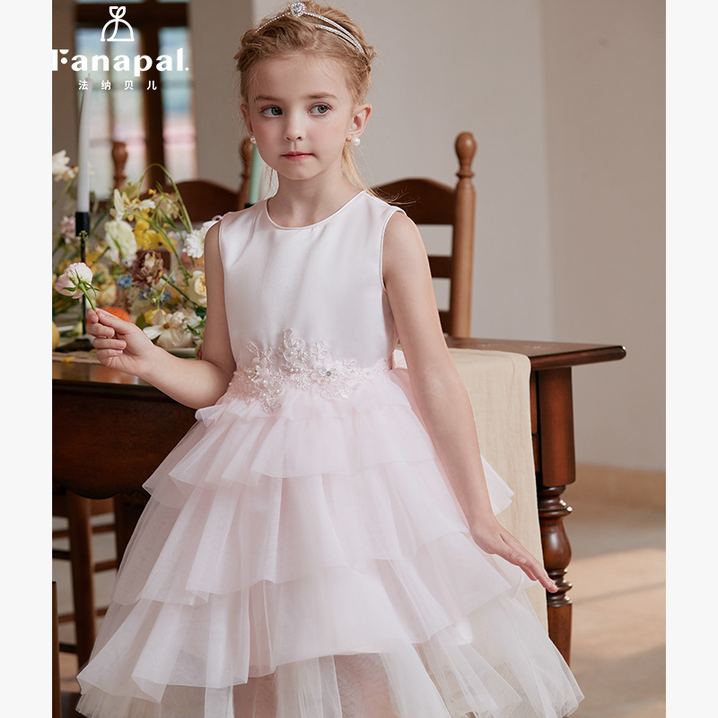 法纳贝儿女童甜心礼服裙FM6218402