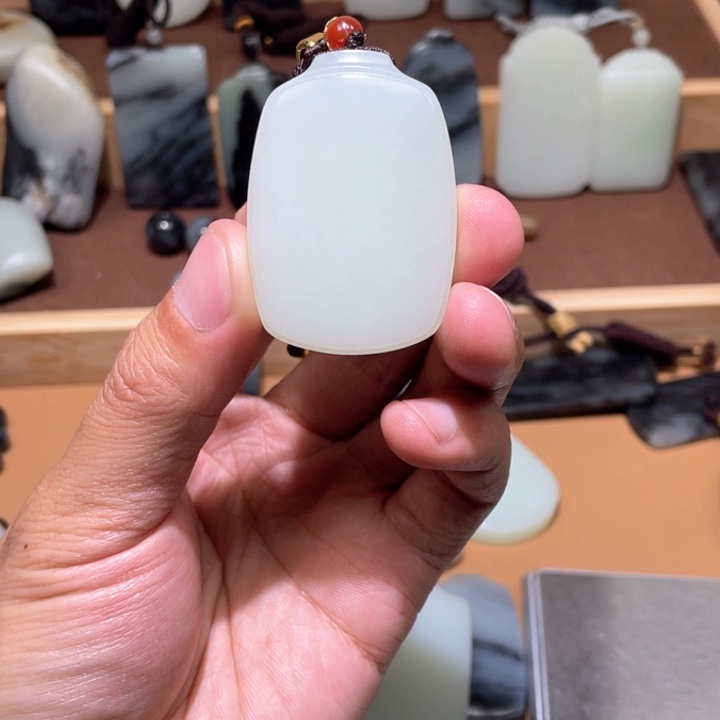 和田玉挂件未镶嵌本**活