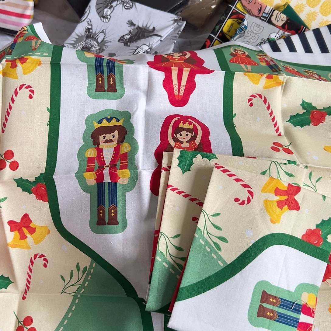 3片品牌原单纯棉小布块45.50厘米一片