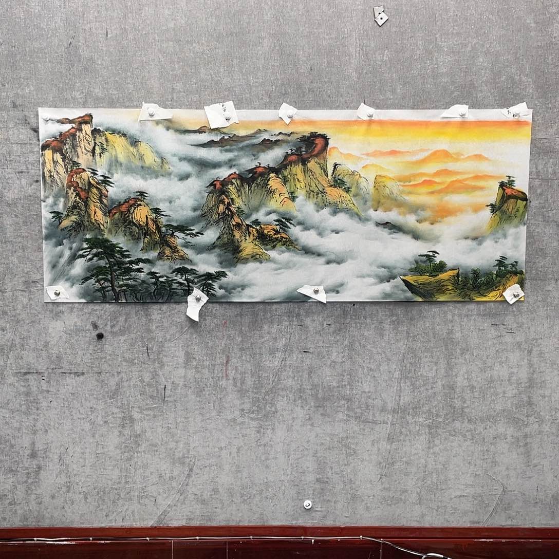 国画乌****～绘画作者庞林画心