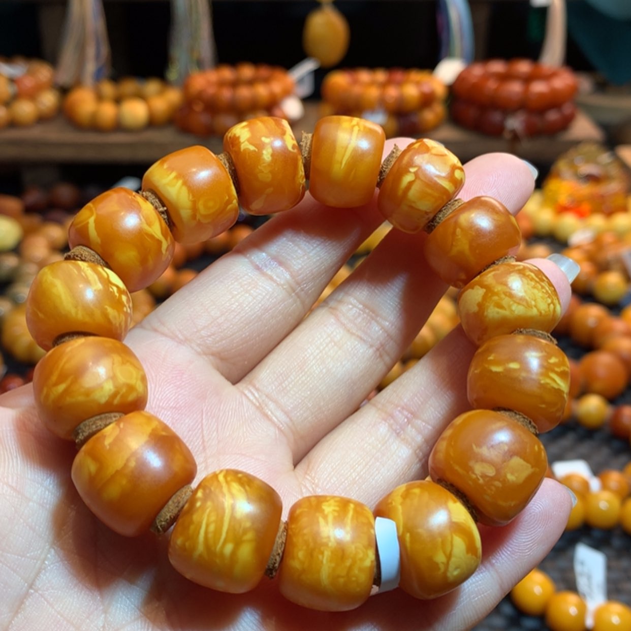 【闪购商品】手串蜜蜡未镶嵌?****蜜蜡手串