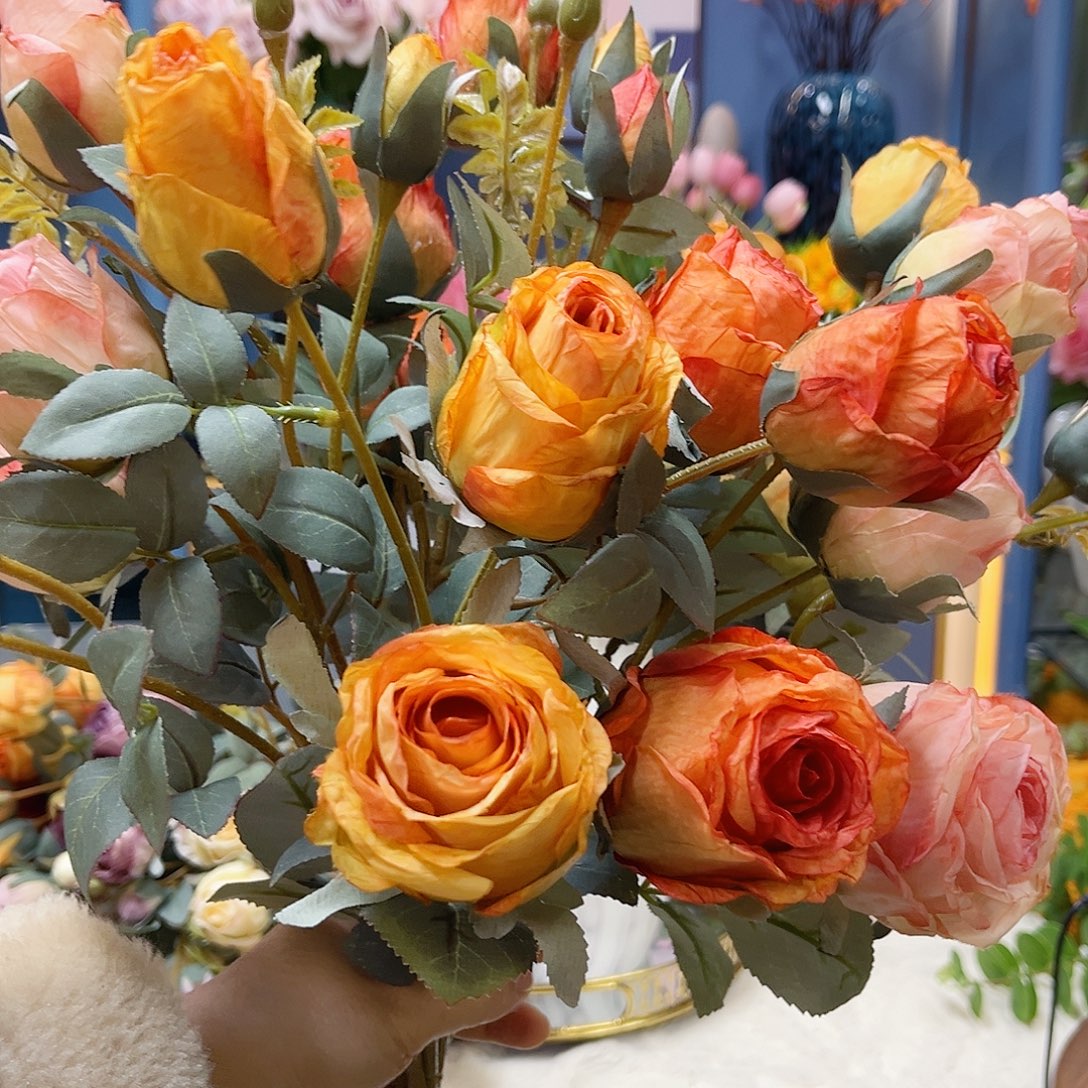 2桔2黄2浅粉（共6支）