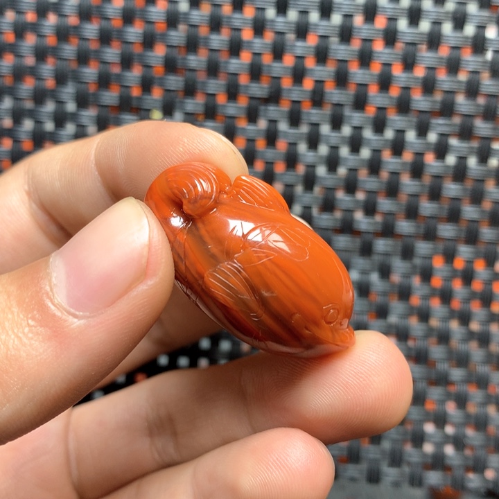 吊坠(不含链)未镶嵌南红玛瑙爱****子