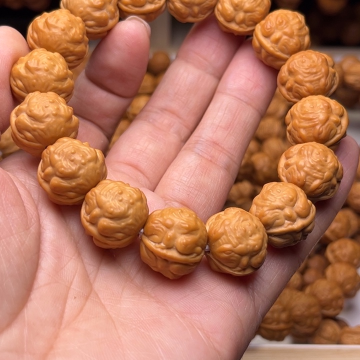 猴头核桃手串蟾王15➕