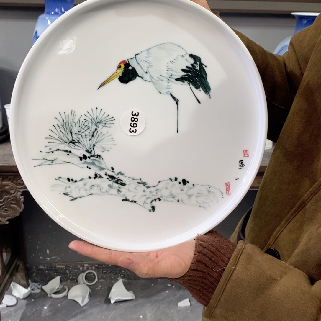 摆件吴义松陶瓷直播间3893