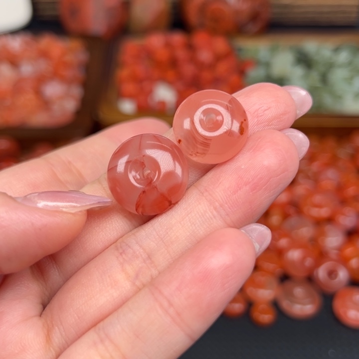 南红玛瑙未镶嵌吊坠(不含链)