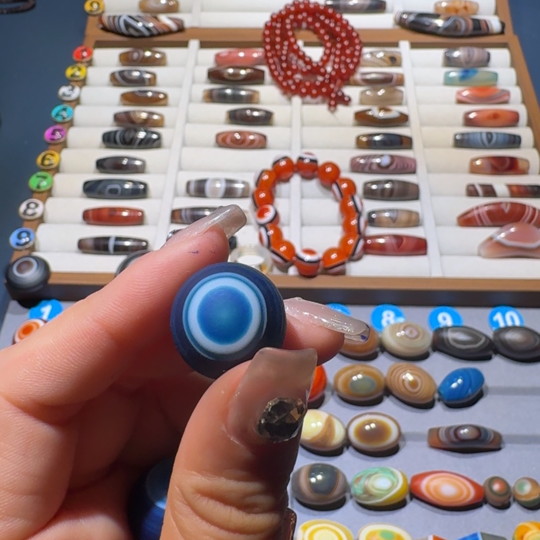 玛瑙/玉髓珠宝半成品未镶嵌