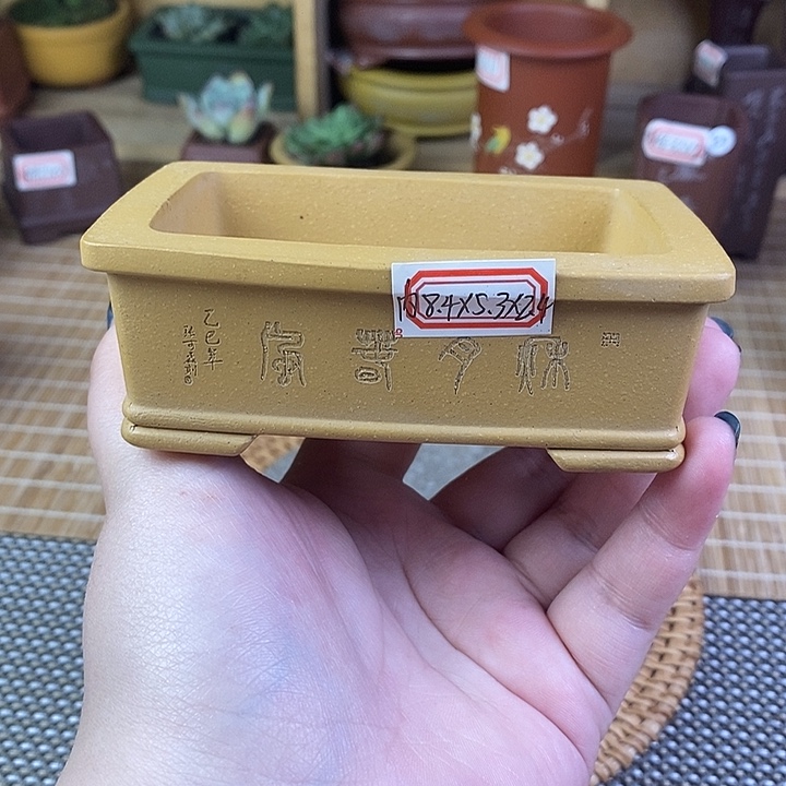 宜兴紫砂精品花盆