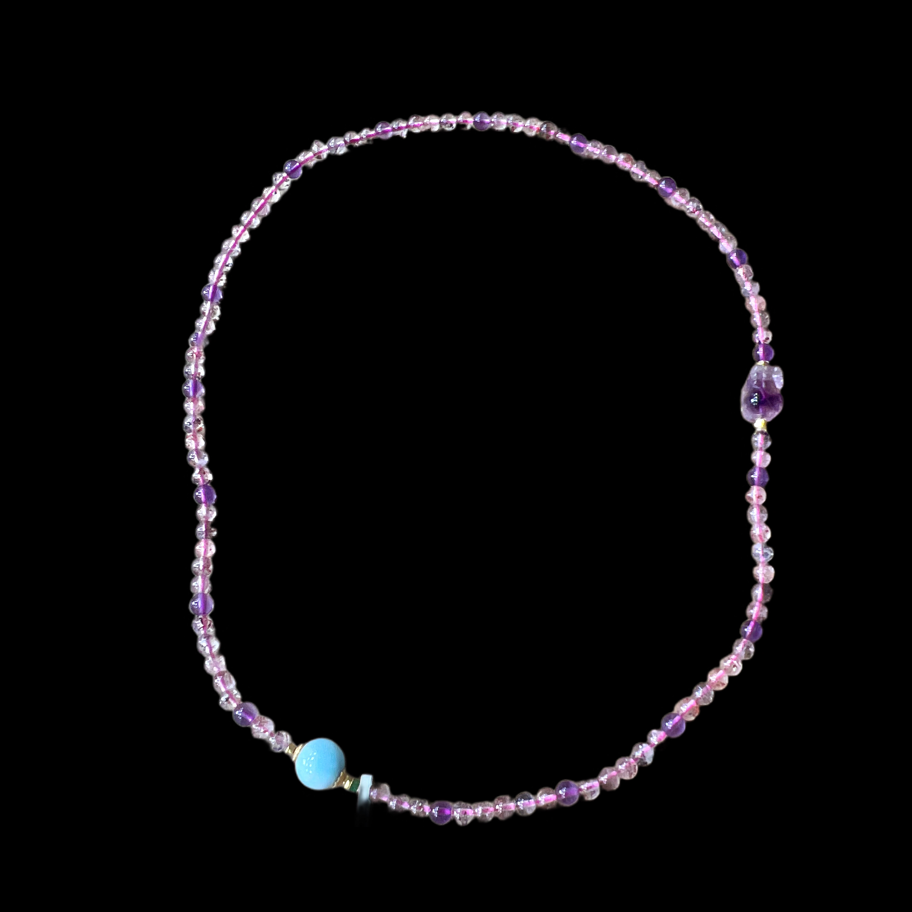 6002-超七水晶手串多样性发一