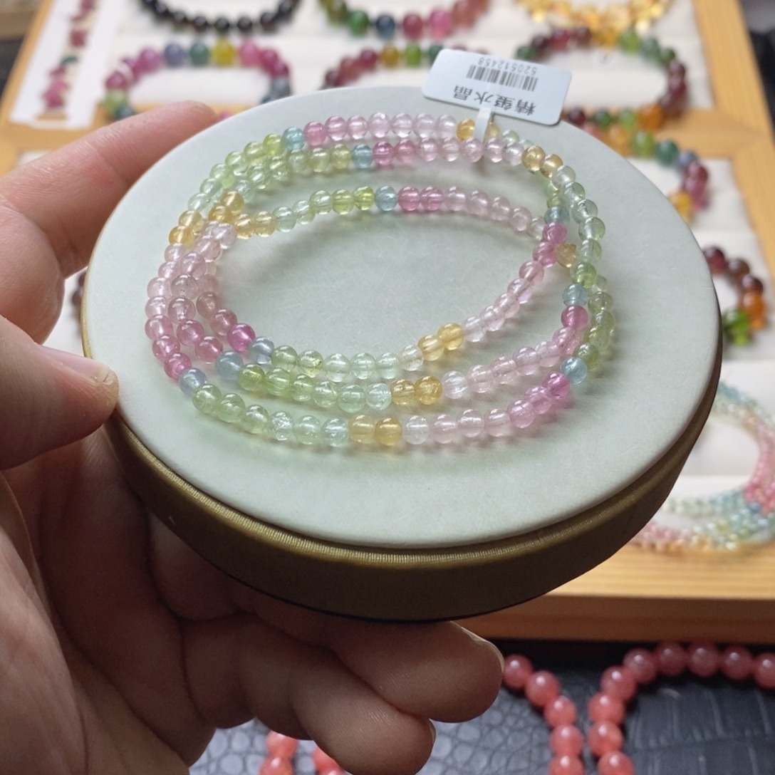 碧玺手链未镶嵌碧玺