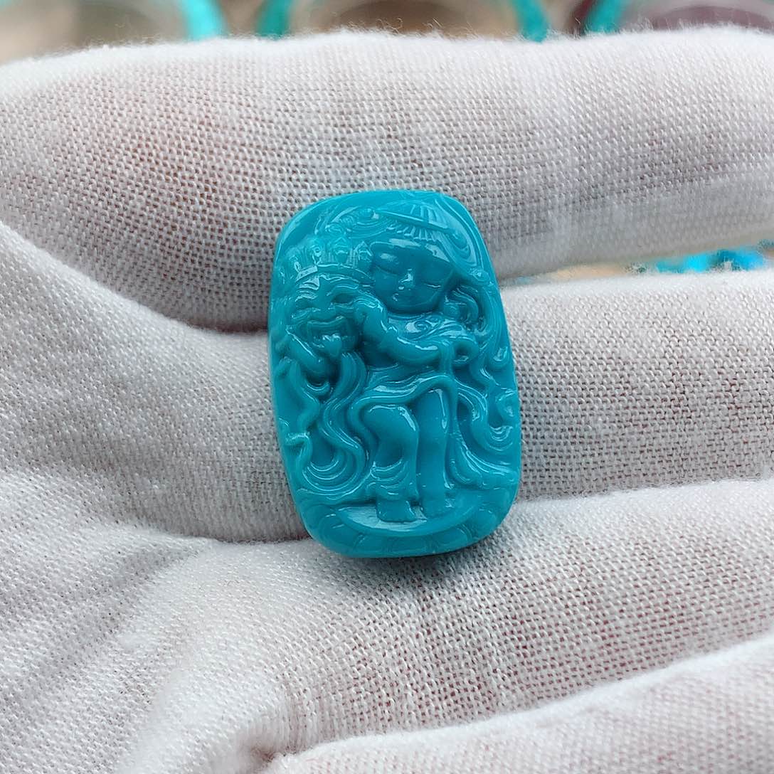 绿松石颈饰未镶嵌