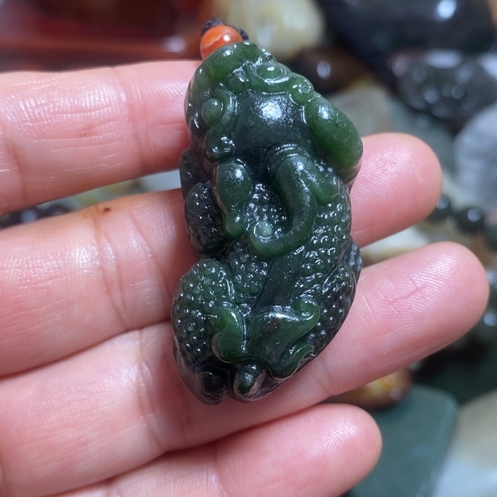 和田玉挂件未镶嵌