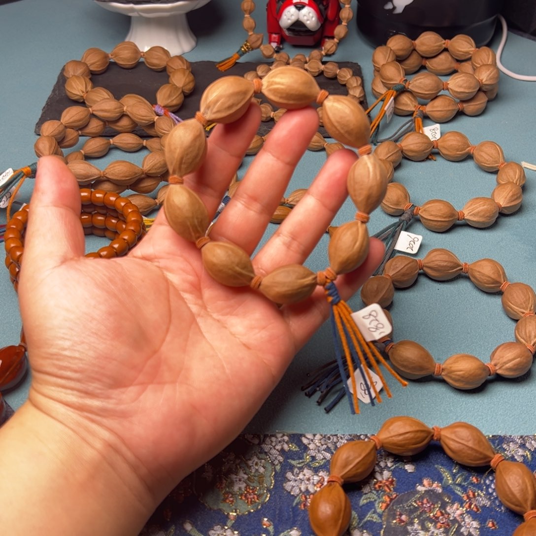 橄榄核手串/手链原生态梅林铁核18/28