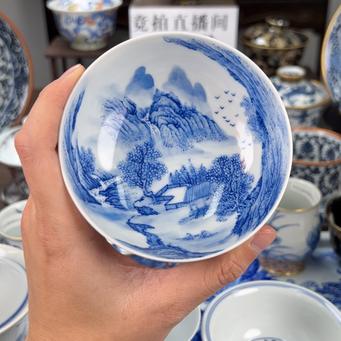 慢***公景德镇手工手绘陶瓷