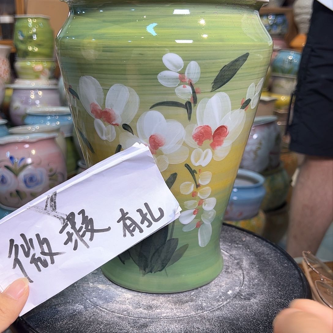 景德镇陶瓷花盆136