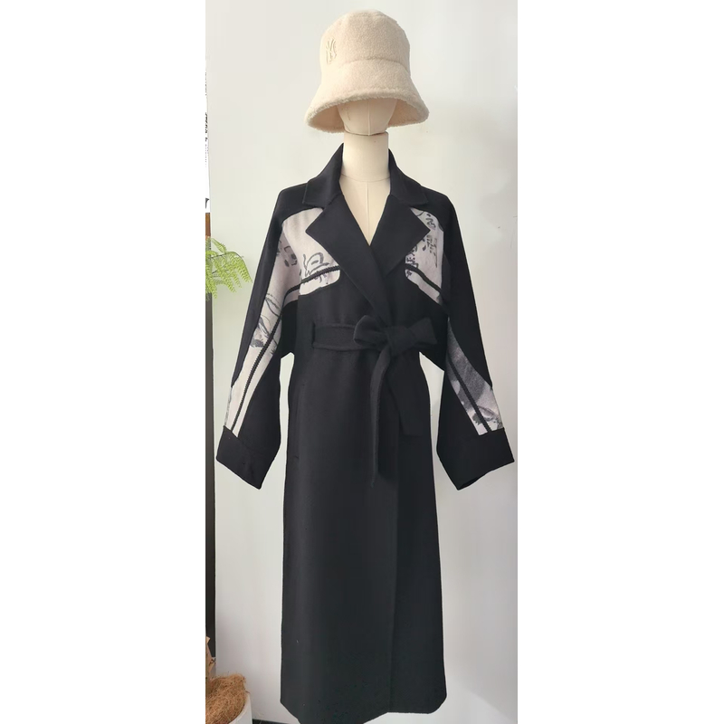 【自营】国风设计气质羊毛大衣 660-200-03