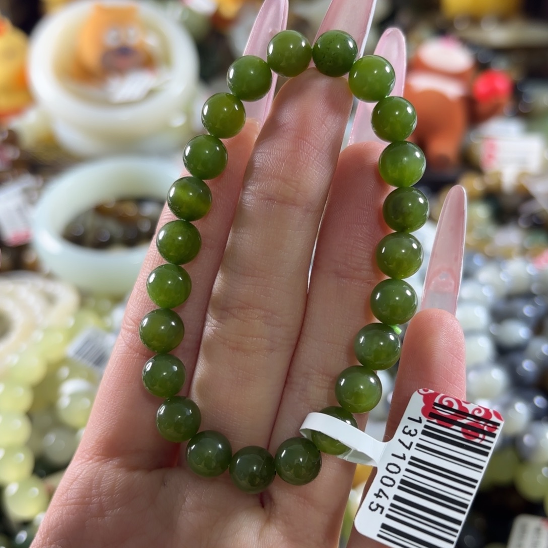 和田玉未镶嵌手链19