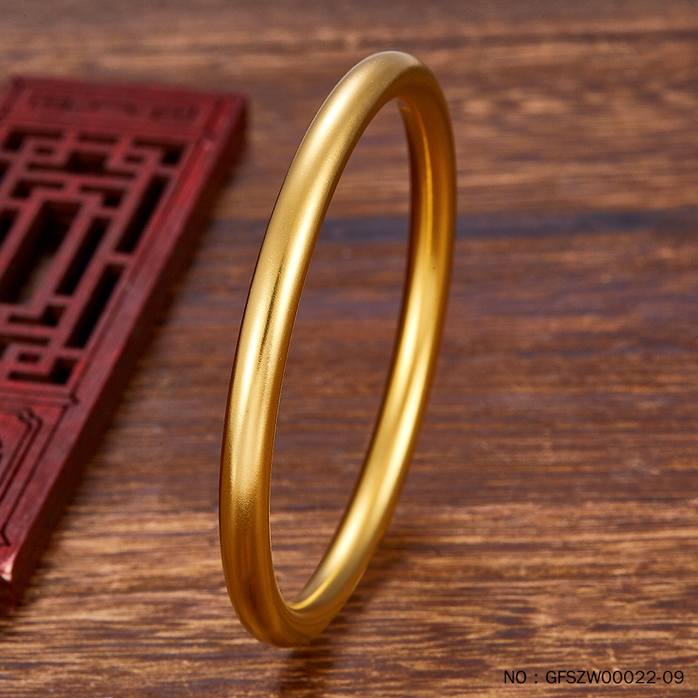 足金999字印素圈、泥鳅背、卷草纹、轮胎、戒指手镯莫比乌斯等