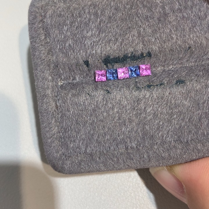 彩色蓝宝石裸石未镶嵌0.83克拉