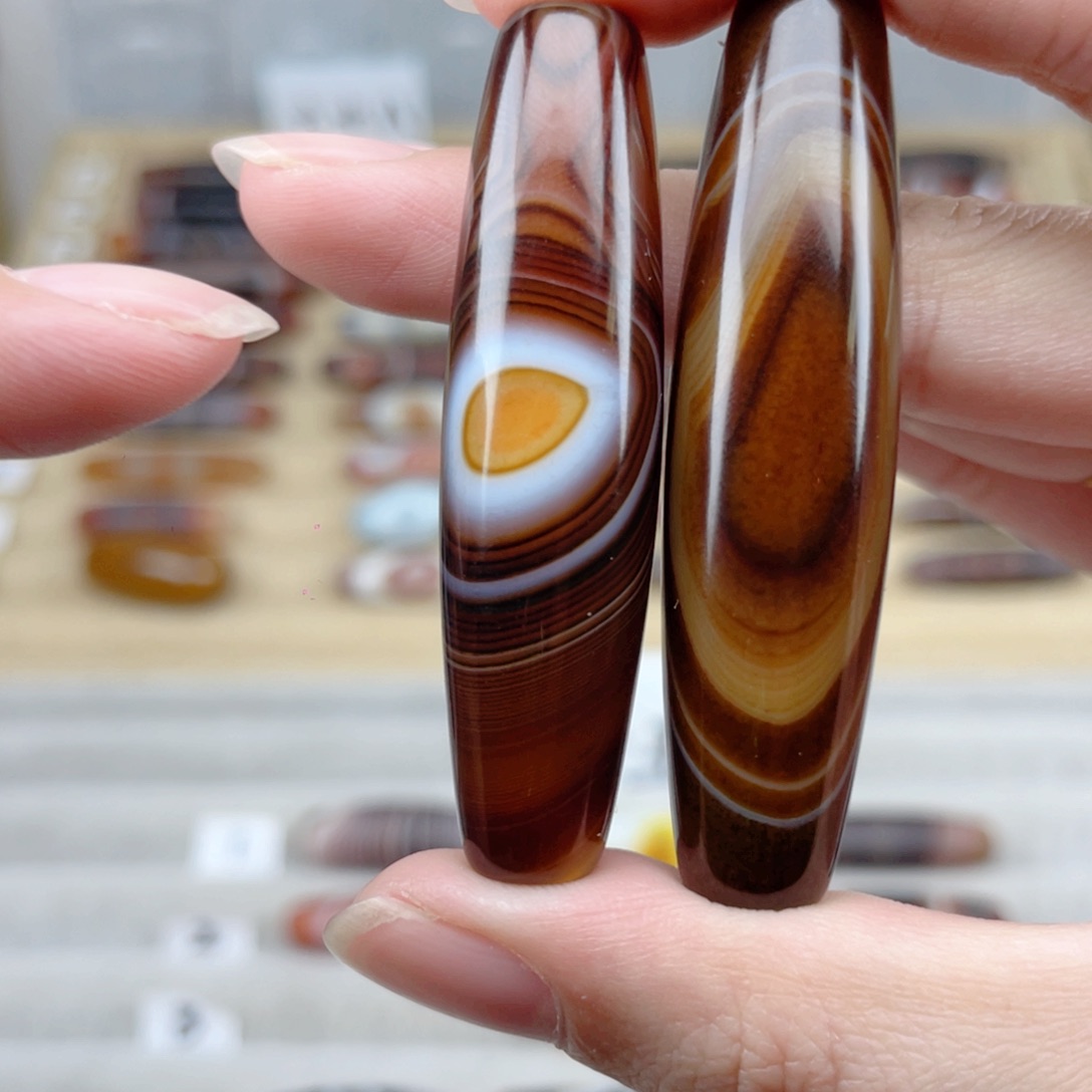 空****玛瑙/玉髓合金颈饰