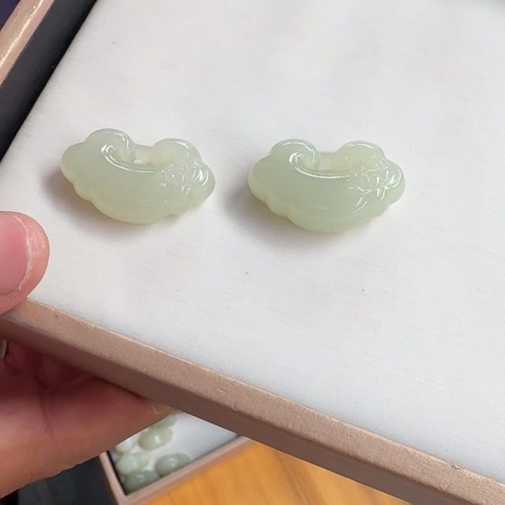 和田玉未镶嵌颈饰多样性发货拍一发一