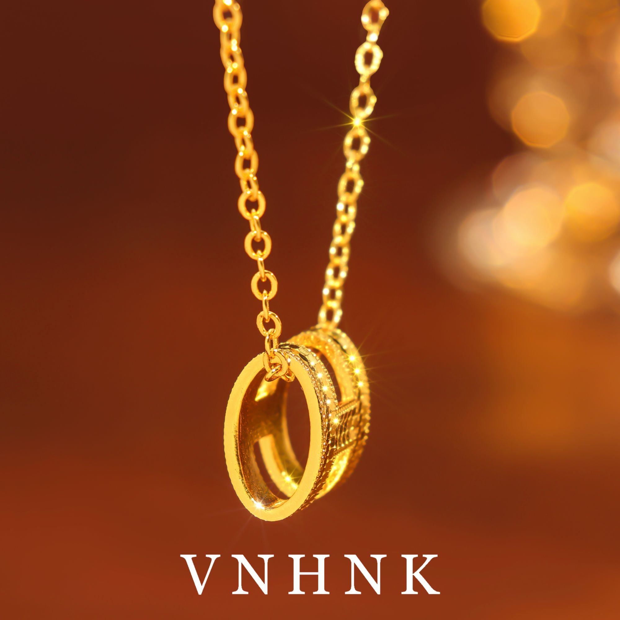 铜合金项链 美可儿  C223  金色(46cm)简约时尚项链预售